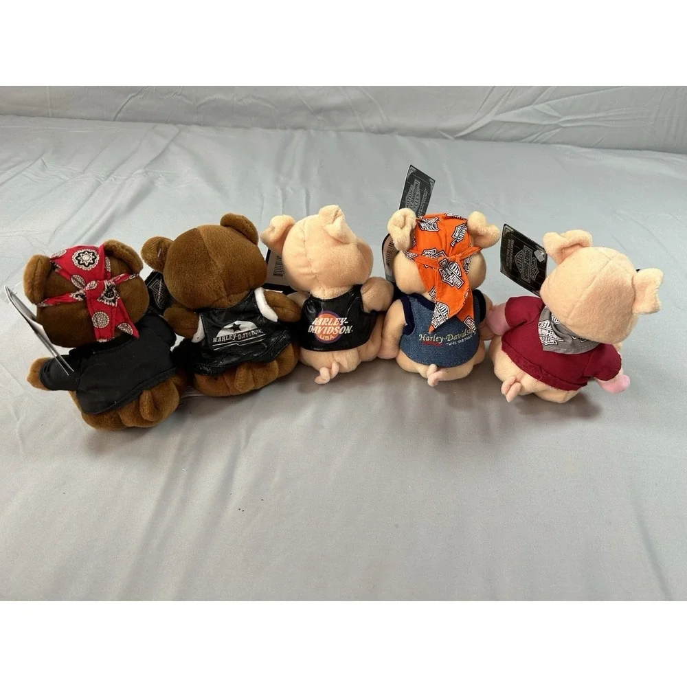 salvino's bammers harley‎ davidson plush collection 1997 w tags